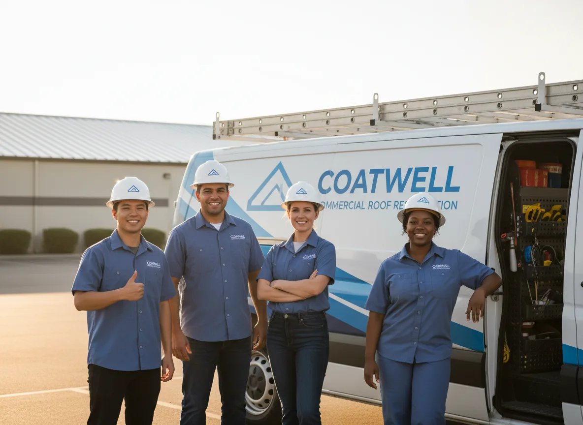 Commercial roof coating company in Ludlow Falls, OH